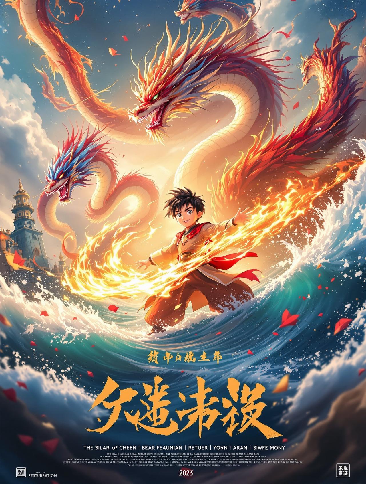 朵朵影视即将上线-哪吒闹海2预告海报
